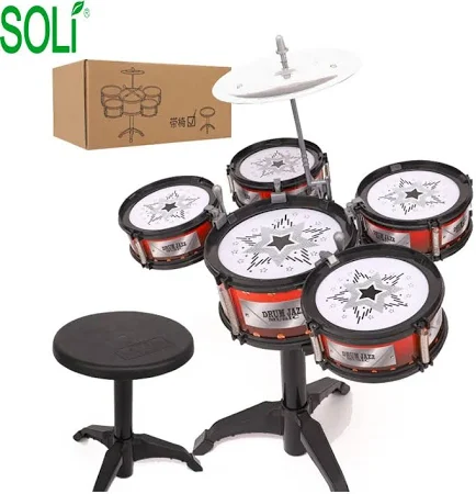 Drum kit (5 drums) _nobg Kids Drum Kit (5 drums)